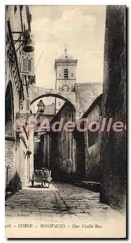 Cartes postales Bonifacio Une Vieille Rue