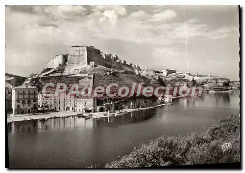 Moderne Karte Bonifacio Le Port Et La Citadelle