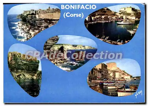 Cartes postales moderne Bonifacio Lavieille Ville Et Les Surplomb