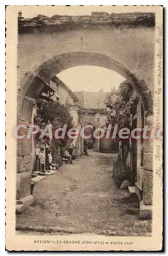 Cartes postales Savigny Les Beaune Vieille Cour