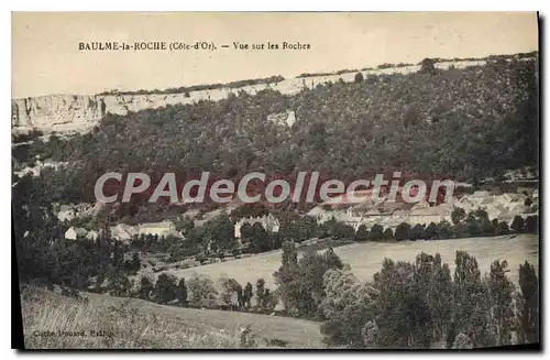 Cartes postales Baulme La Roche Vue Sur Les Roches