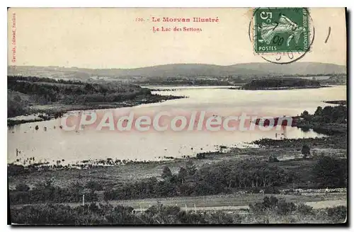 Ansichtskarte AK Le Morvan Illustre Le Lac Des Settons