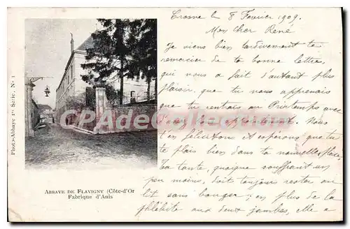Cartes postales Abbaye De Flavigny Fabrique D'Anis