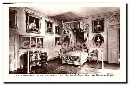 Cartes postales Chateau De Bussy Rabutin Lefevre Roger De Rabutin