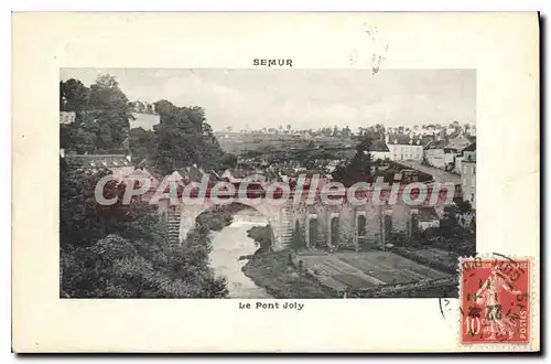 Cartes postales Semur Le Pont Joly