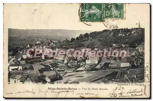 Cartes postales Alise Saint Reine Vue Du Mont Auxois