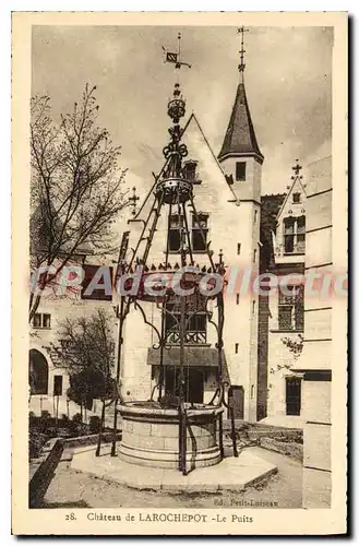 Cartes postales Chateau De Larochepot Le Puits