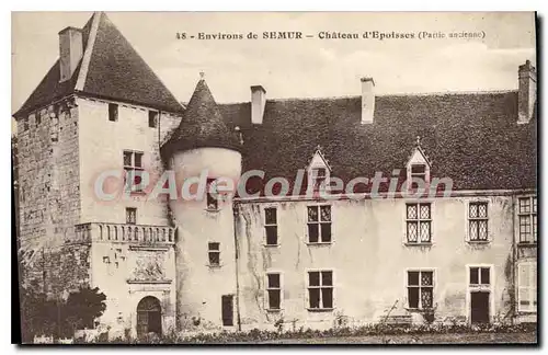 Cartes postales Semur Chateau D'Epoisses