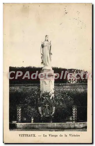 Cartes postales Vitteaux La Vierge De La Victoire