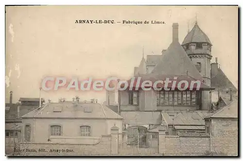 Cartes postales Arnay Le Duc Fabrique De Limes