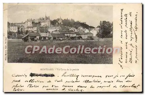 Cartes postales Montbard Vue Prise De La Prairie