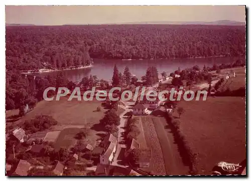 Moderne Karte Pont Et Massene La De Pont Vue D'Ensemble Du Lac et Du L'Eu Dit