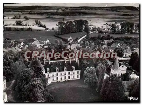 Cartes postales moderne Montigny Sur Aube Vue Aerienne Du Chateau