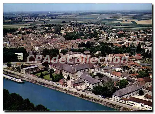 Cartes postales moderne Seurre Vue Generale Aerienne