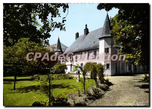 Moderne Karte Seurre Vieux Chateau