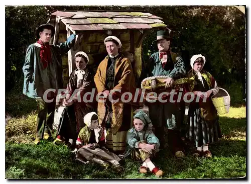 Cartes postales moderne Scenes Et Costumes Morvandeaux