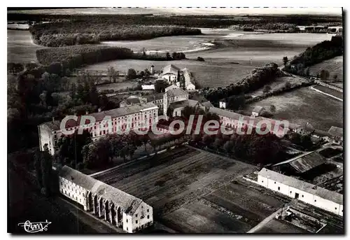 Moderne Karte Citeaux Vue Aerienne Abbaye De