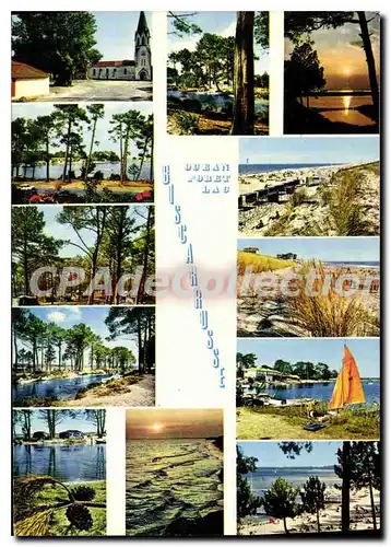 Cartes postales moderne Biscarrosse Landes Ocean Lac Foret