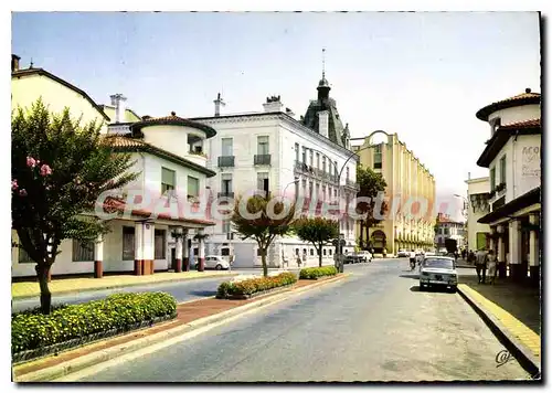 Cartes postales moderne Dax Landes Le Boulevard Thermal Hotel Graciet Hotel des Thermes Hotel Splendid