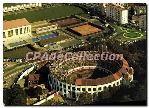 Moderne Karte Dax Landes Vue Aerienne Au Plan Les Arenes