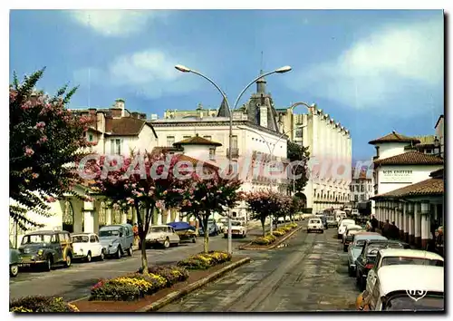 Moderne Karte Dax Landes Les Hotels et les Lagerstroenia en fleurs