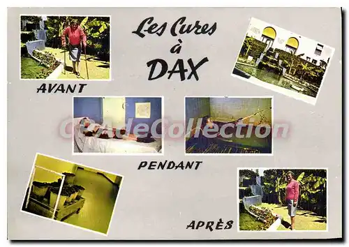Cartes postales moderne Les Cures a Dax Avant Pendant Apres