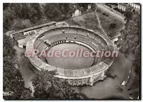 Moderne Karte Mont de Marsan Landes Vue aerienne Les Arenes