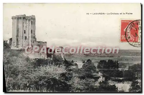 Cartes postales Lavardin le Chateau et la Plaine