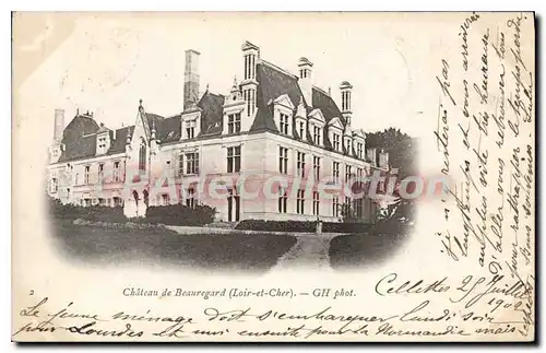 Ansichtskarte AK Chateau de Beauregard Loir et Cher