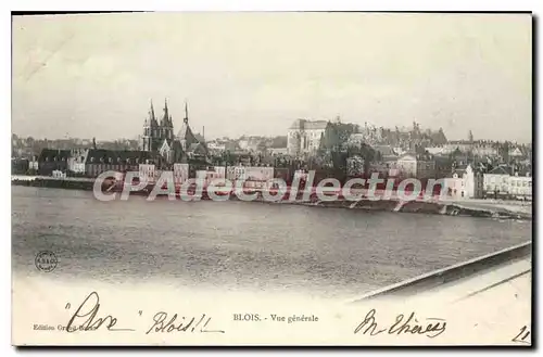 Cartes postales Blois Vue Generale