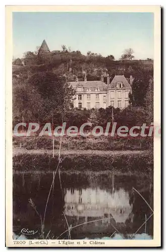 Cartes postales Troo L'Eglise et le Chateau