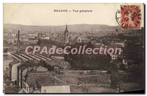 Cartes postales Roanne Vue Generale