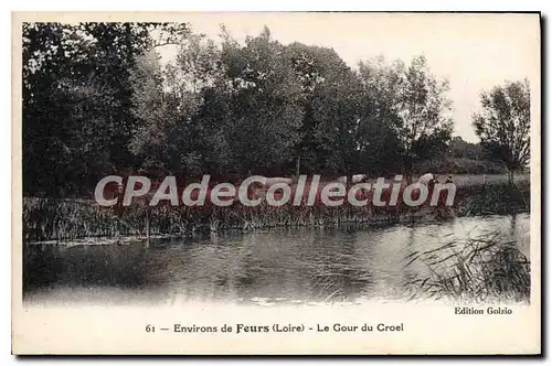 Ansichtskarte AK Environs de Feurs Le Gour du Croel