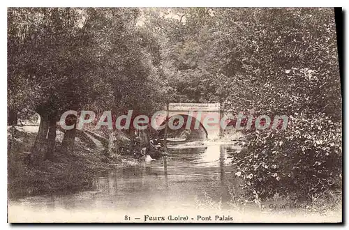 Cartes postales Feurs Pont Palais