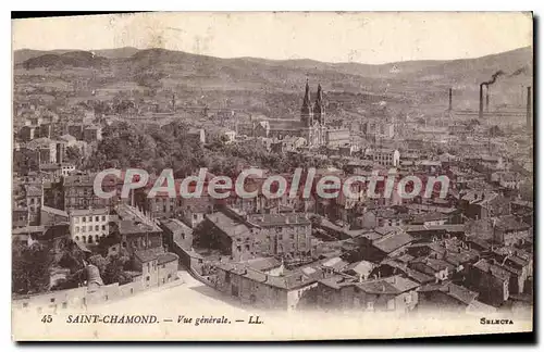 Cartes postales Saint Chamond Vue Generale