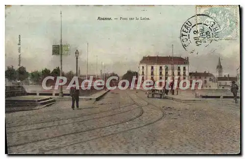 Cartes postales Roanne Pont sur la Loire