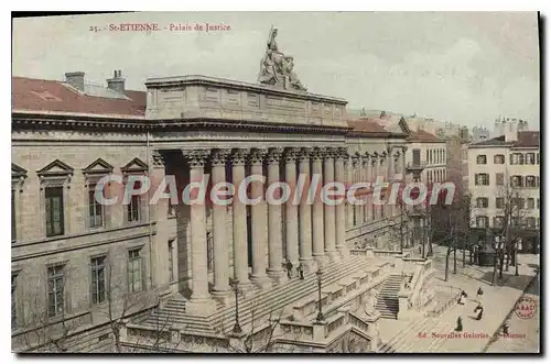 Cartes postales St Etienne Palais de Justine