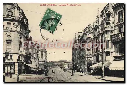 Cartes postales Saint Etienne Avenue President Faure