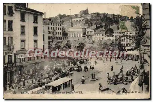 Cartes postales Saint Etiennne La Place du Peuple