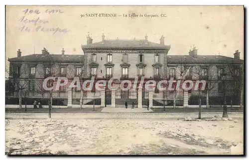 Cartes postales Saint Etiennne Le Lycee de Garcons