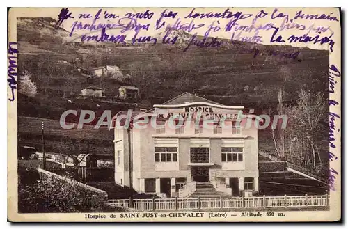 Cartes postales Hospice de Saint Just en Chevalet