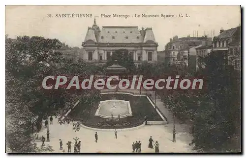 Cartes postales Saint Etienne Place Marngo Le Nouveau Square