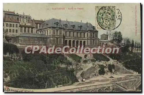 Cartes postales St Etienne Ecole de Dessin