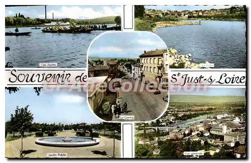 Cartes postales Souvenir de St Just Loire