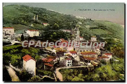 Cartes postales Valfleury Panorama sur la Vallee