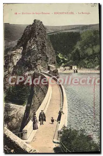 Cartes postales Environs de Saint Etiennne ROchetillee Le Barrage