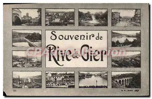 Cartes postales Souvenir de Rive de Gier