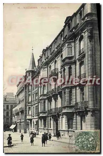 Cartes postales St Etienne Place Banlieue