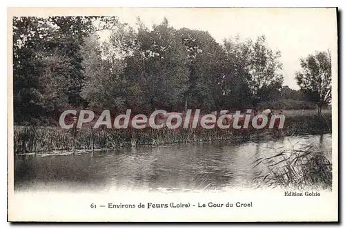 Ansichtskarte AK Environs de Feurs Le Gour du Croel