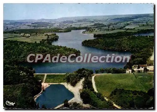 Cartes postales moderne Essertenne S et L Vue Aerienne Etang de Montaubry